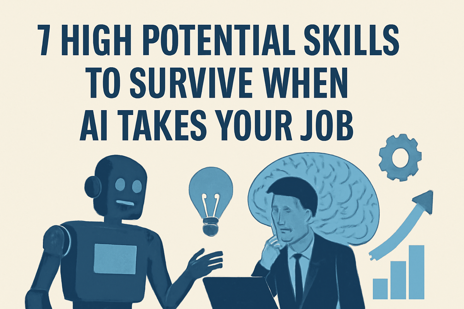 7 High Potential Skills to Survive When AI Takes Your Job